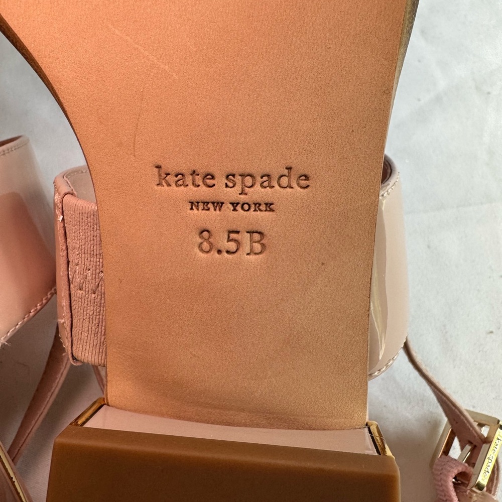Kate Spade New York Merritt Patent Leather Slingback Sandals - Picture 8 of 10
